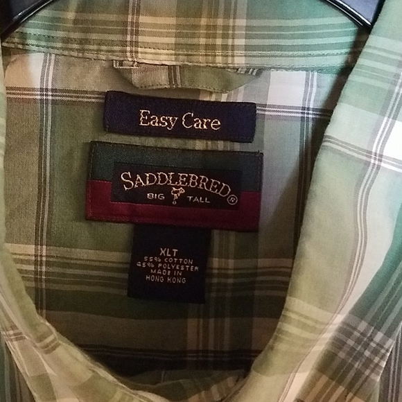 Saddlebred XLT Short Sleeve 1 Pocket - Picture 2 of 3